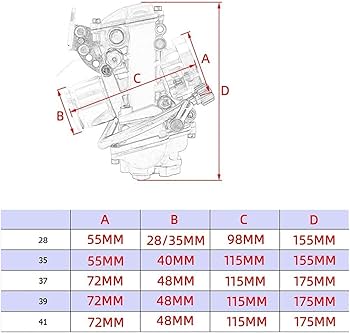 Amazon.co.jp: キャブレター炭水化物 FCR 用 28 35 37 39 41 Amazon.co.jp: キャブレター炭水化物 FCR 用 28 35 37 39 41